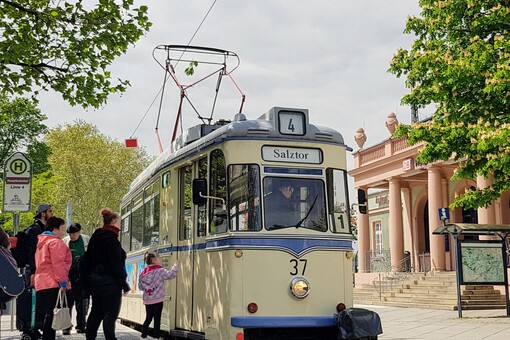 Alte Straßenbahn