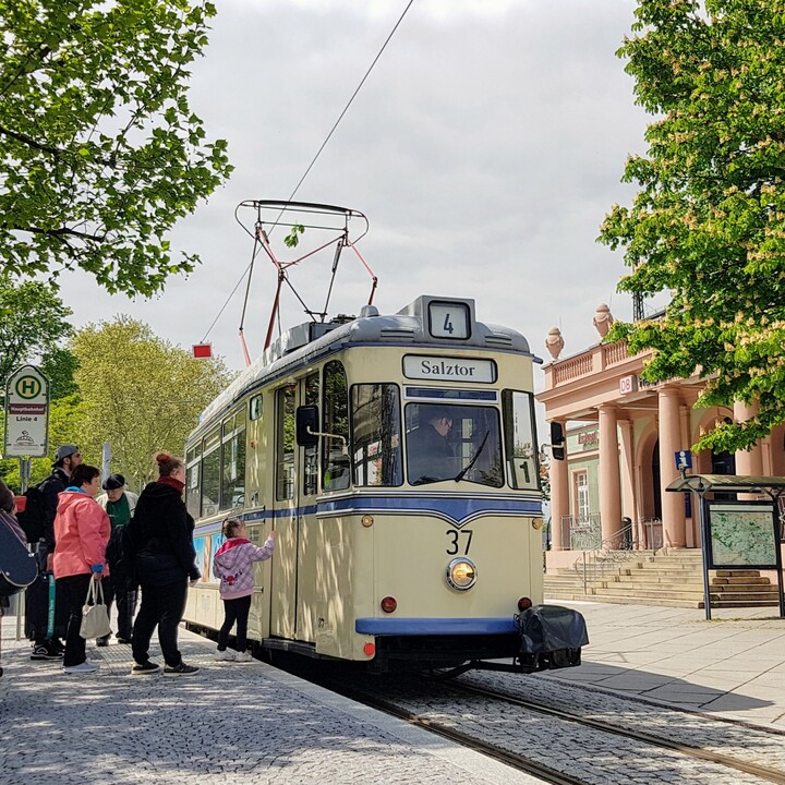 Alte Straßenbahn