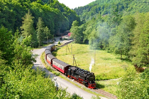 Harzer Schmalspurbahn im Südharz